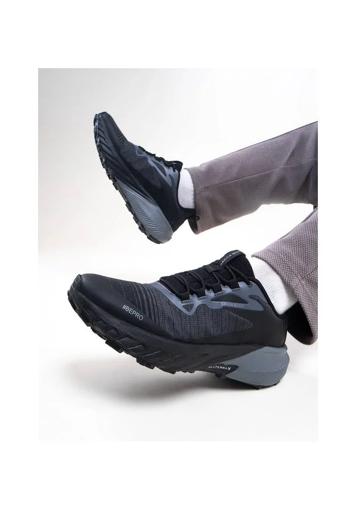 Bacca Bucci Carbon Black TREKZON Sport Shoes for Men | Best Price UAE